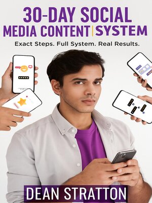 cover image of 30-Day Social Media Content System – Exact Steps. Full System. Real Results.